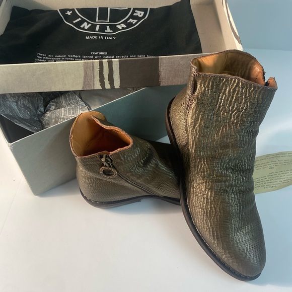 NWT FIORENTINI+BAKER Carnaby Chill Women’s sz US 5/EU35 Italian leather booties - Picture 2 of 12